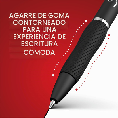 Bold Point S-Gel Pens / 4 Plumas de Gel Negro Plumas &amp; Bolígrafos Sharpie