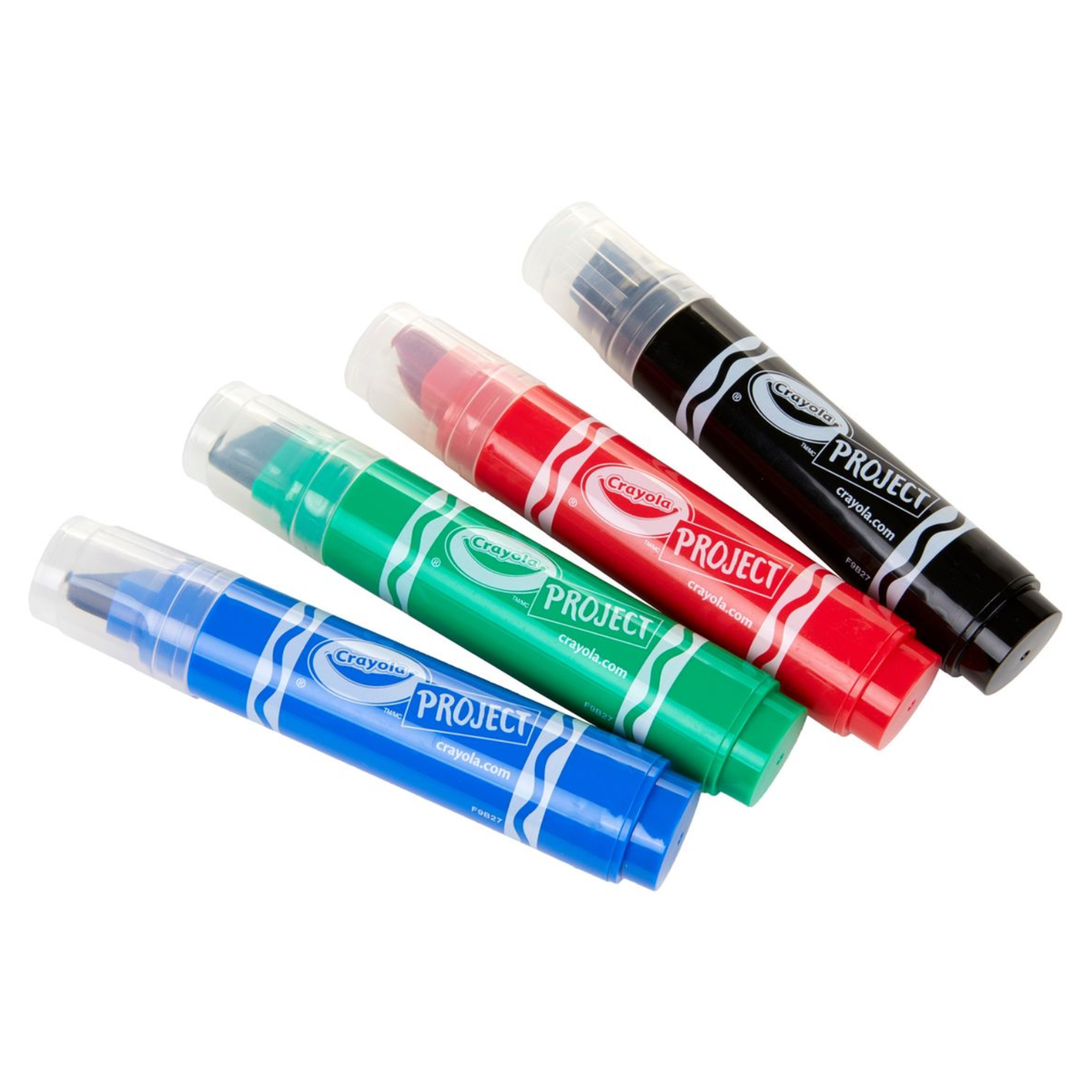 Project XL Poster Markers / 4 Marcadores Extra Grandes Colores y Plumones Crayola