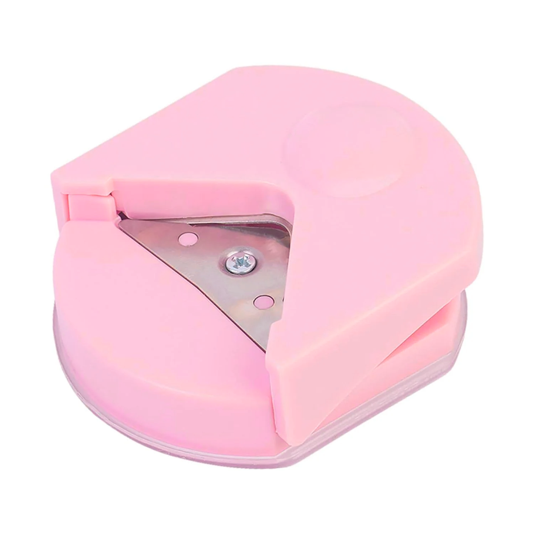 Mini Perforadora Redondeadora de Esquinas Rosa Perforadoras Hobbees