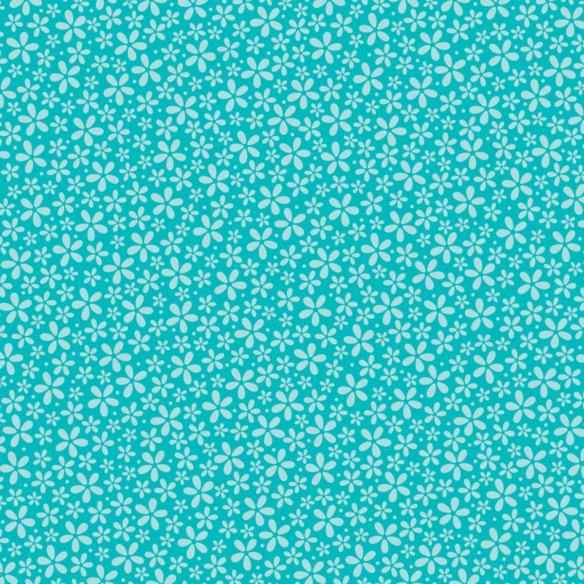 Cardstock Teal Flower / 10 Cartulinas Color Verde Azulado Flores 30.5 cm