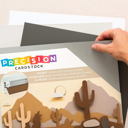 Precision Neutral Texture Cardstock 12" / Hojas de Cartulina de Colores Precision Neutro hojas American Crafts