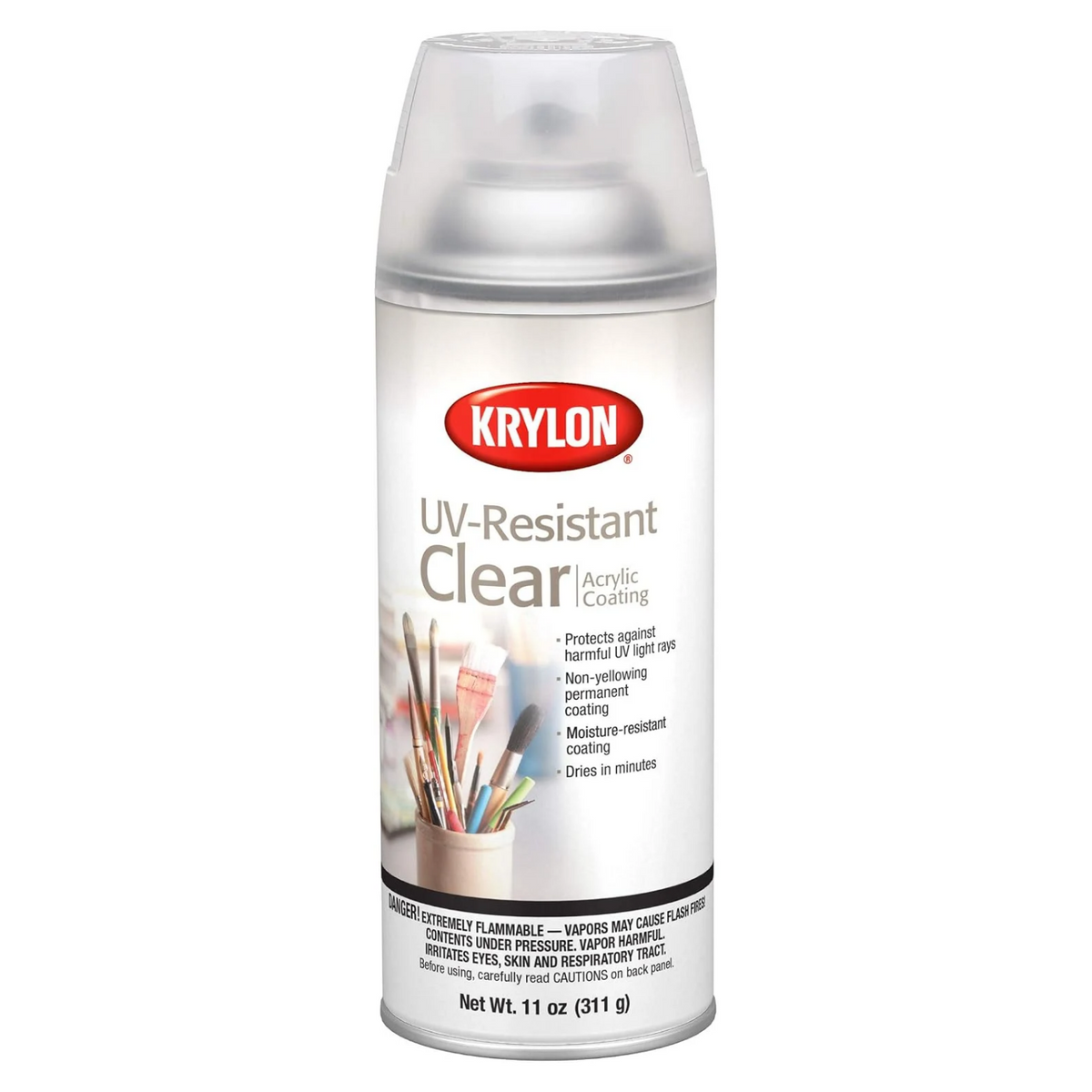 UV Resistant Clear Spray / Aerosol de Recubrimiento Resistente UV Adhesivos / Pegamentos Krylon