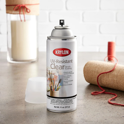 UV Resistant Clear Spray / Aerosol de Recubrimiento Resistente UV Adhesivos / Pegamentos Krylon