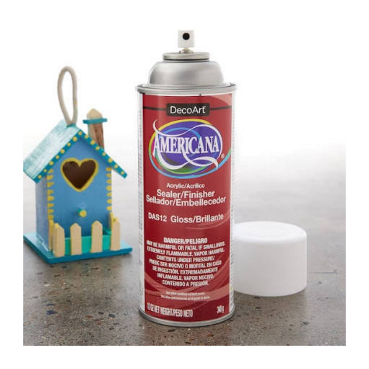 Acrylic Sealer/Finish Spray / Aerosol Acrilico Sellador Vitral DecoArt