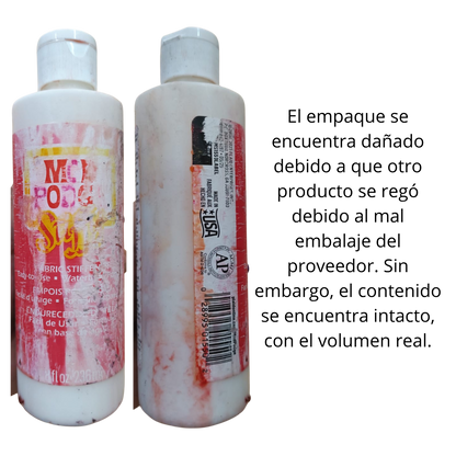 EA Mod Podge Stiffy Fabric Stiffener / Endurecedor de Telas Adhesivos / Pegamentos Plaid
