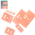 Topes para Cinch Color Rosa Pastel Accesorios Hobbees