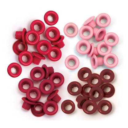Standard Eyelets Red / Ojillos Estándar Rojos Adornos / Embellishments We R Memory Keepers