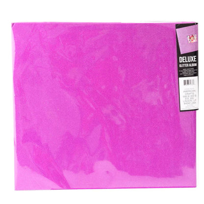 Photo Album Glitter Pink 12" / Album para Fotos Rosa con Diamantina Albumes Colorbok