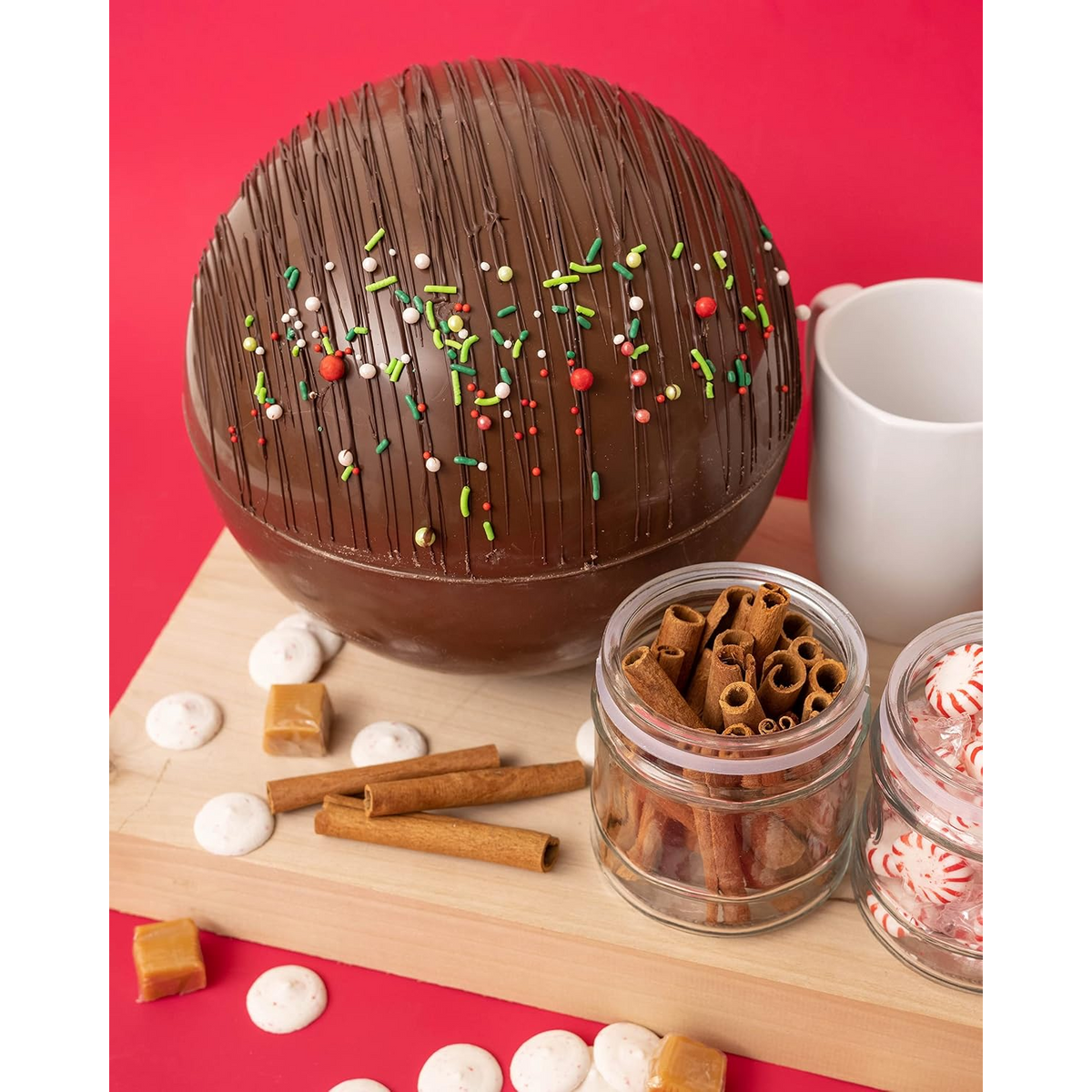 Chocolate Piñata Mold Ball / Molde para Piñata de Pelota Grande de Chocolate Repostería American Crafts