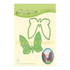 Butterfly Patch Die / Suajes Parche de Mariposa Dados de Corte / Suajes / Troqueles Leane Creatief