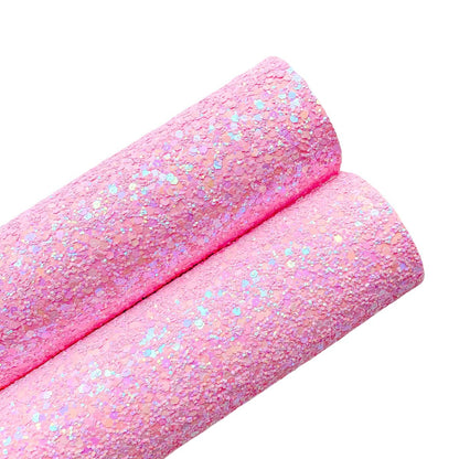 Vinipiel Chunky Glitter Rosa Descontinuado Angie Guerra