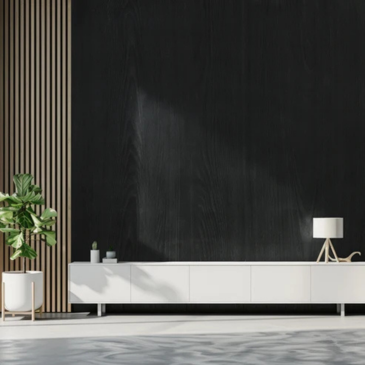 Interior Film Smoked Black Oak / Roble Negro Ahumado Viniles Teckwrap