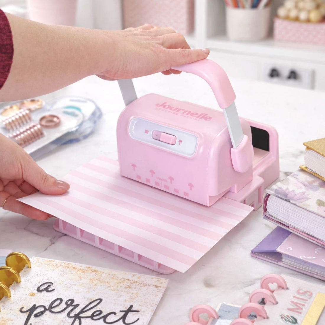 Journelle Duo Bind Machine / Encuadernadora 2 en 1 Encuadernacion Angie Guerra &amp; Hobbees