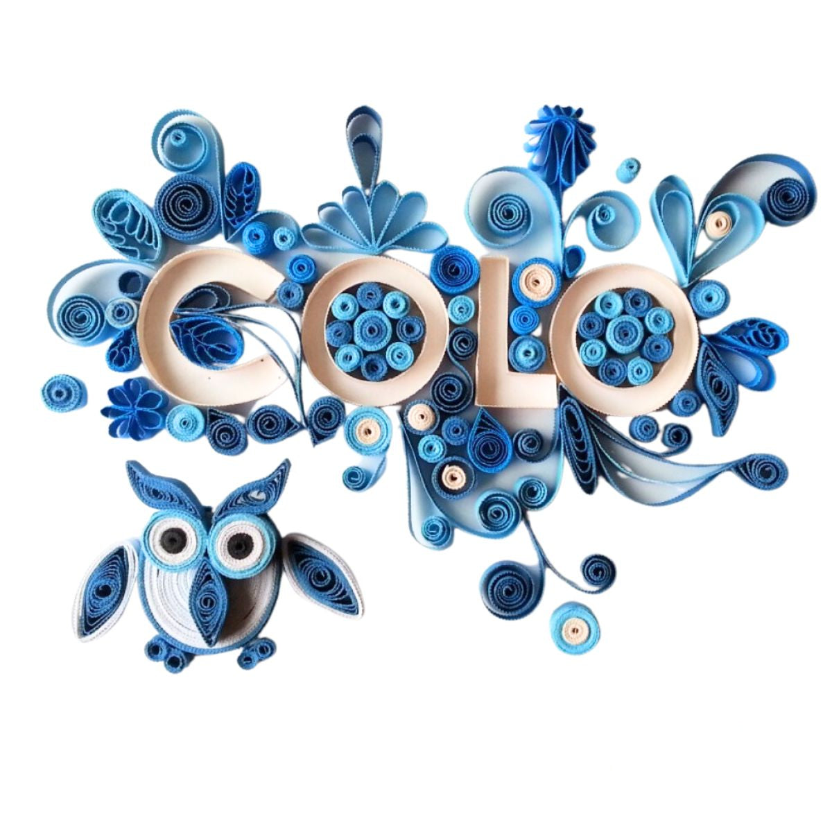 Quilling Paper Blue Shades / Tiras de Papel para Filigrana Azules Filigrana Quilled Creations