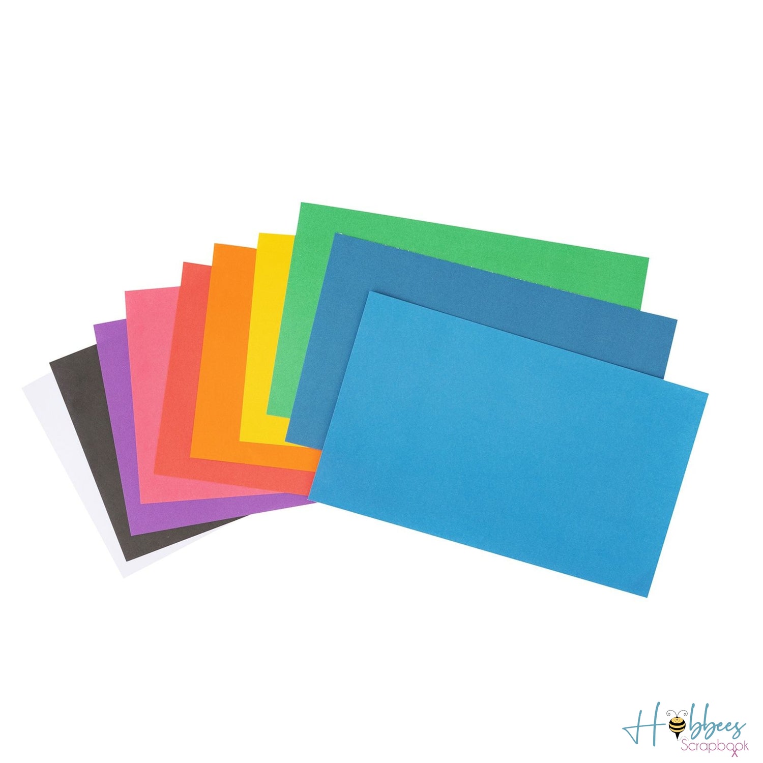 Primary Photo Mats / 100 Hojas Cartulina Colores 4.5" x 7.25" Papel American Crafts