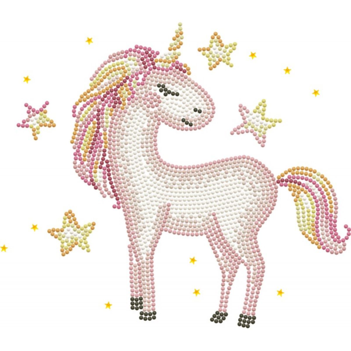 Art Box Kit Be Unique / Pintura con Diamantes Unicornio Pintura Dimensional Diamond Dotz