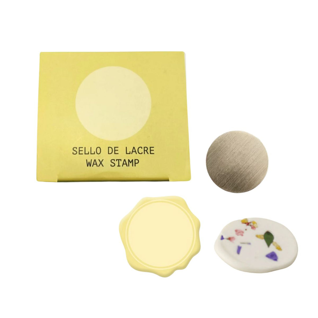Sello para Lacre "Circulo Neutro 2.5cm" Sellos Mintopía
