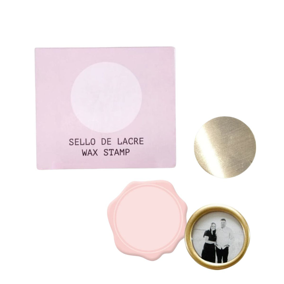 Sello para Lacre "Circulo Neutro 3cm" Sellos Mintopía