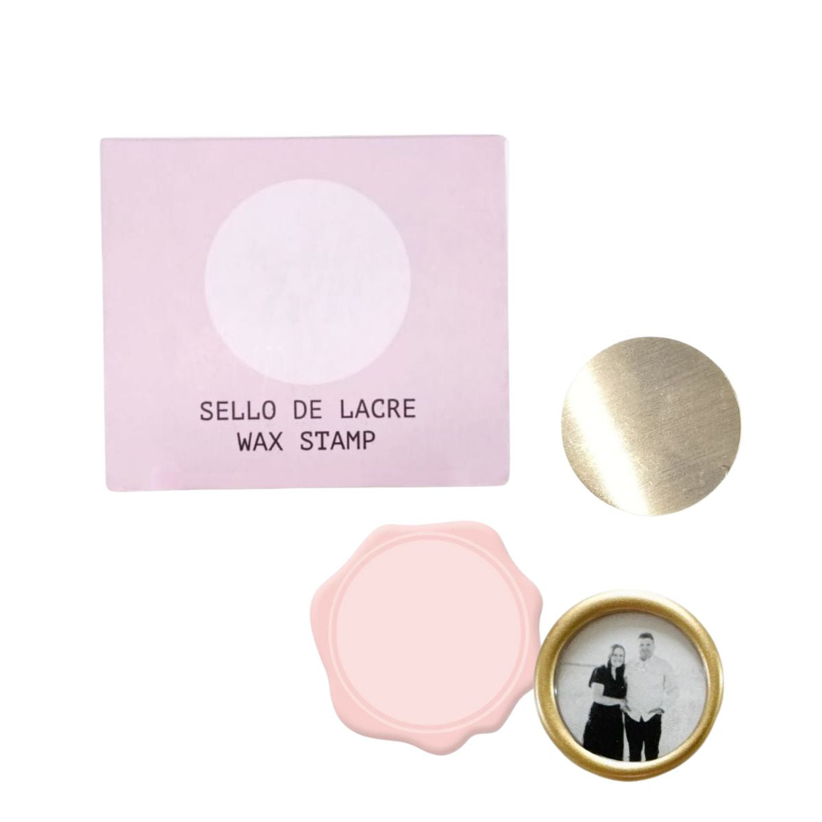 Sello para Lacre "Circulo Neutro 3cm" Sellos Mintopía