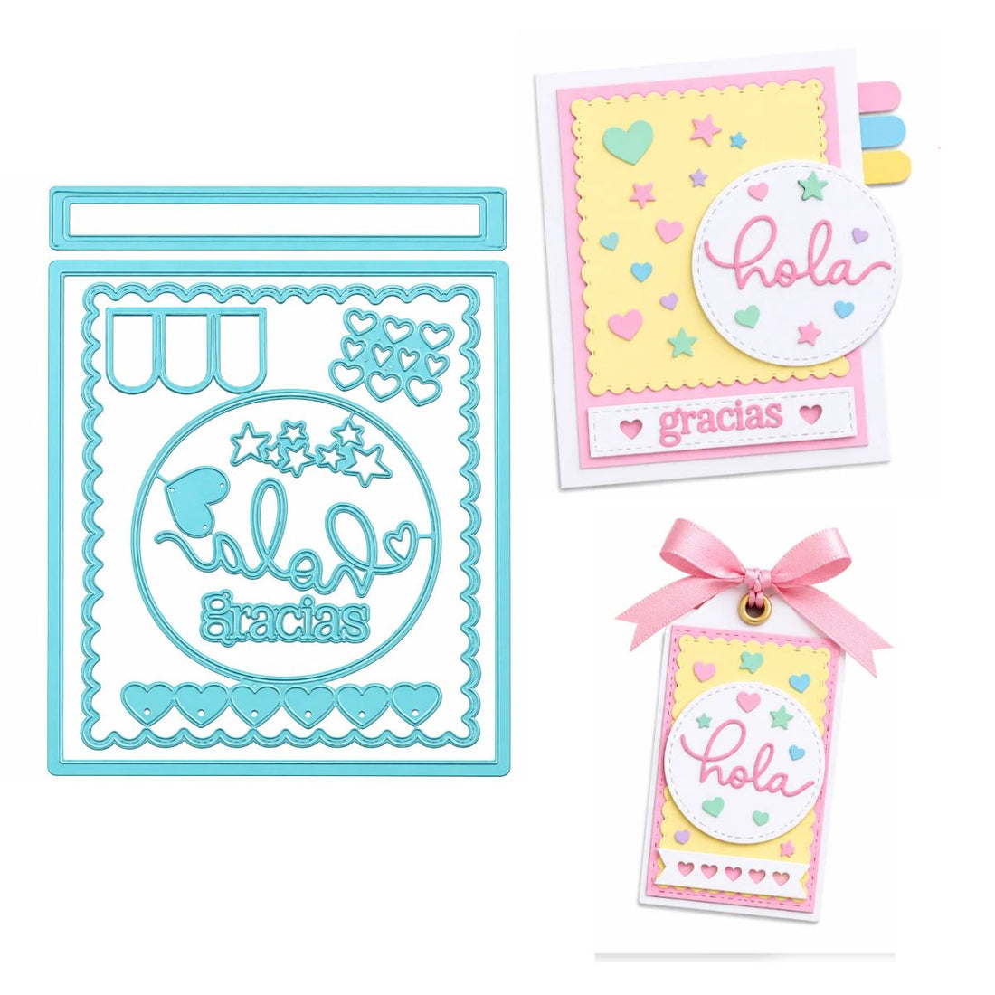 Troqueles Esenciales para Tarjetas Dados de Corte / Suajes / Troqueles Lyssette Guiot Crafts