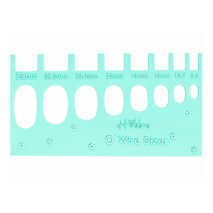 Guía Selector De Arillos Aqua O-Wire Sizer