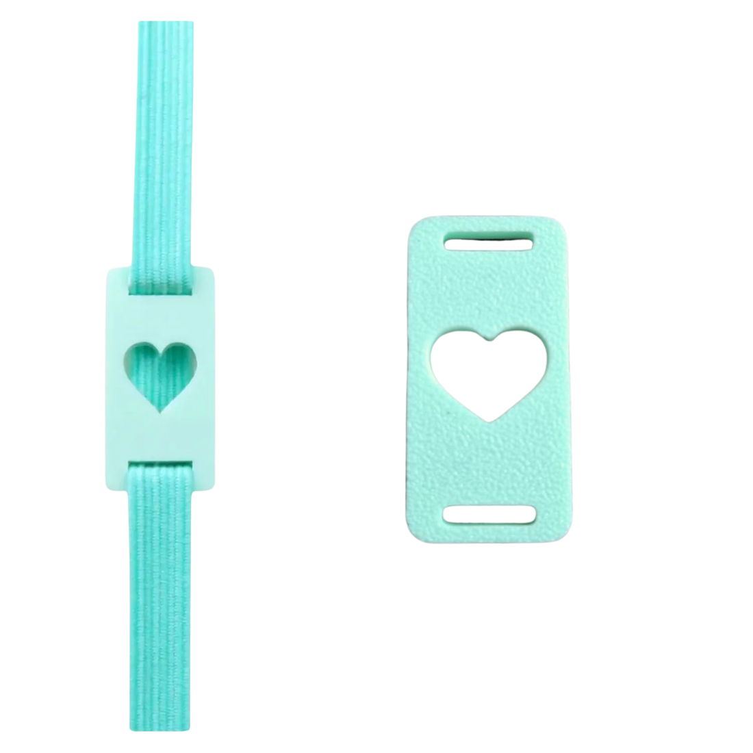 5 Charms Corazón para Encuadernación Azul Aqua Encuadernacion Hobbees