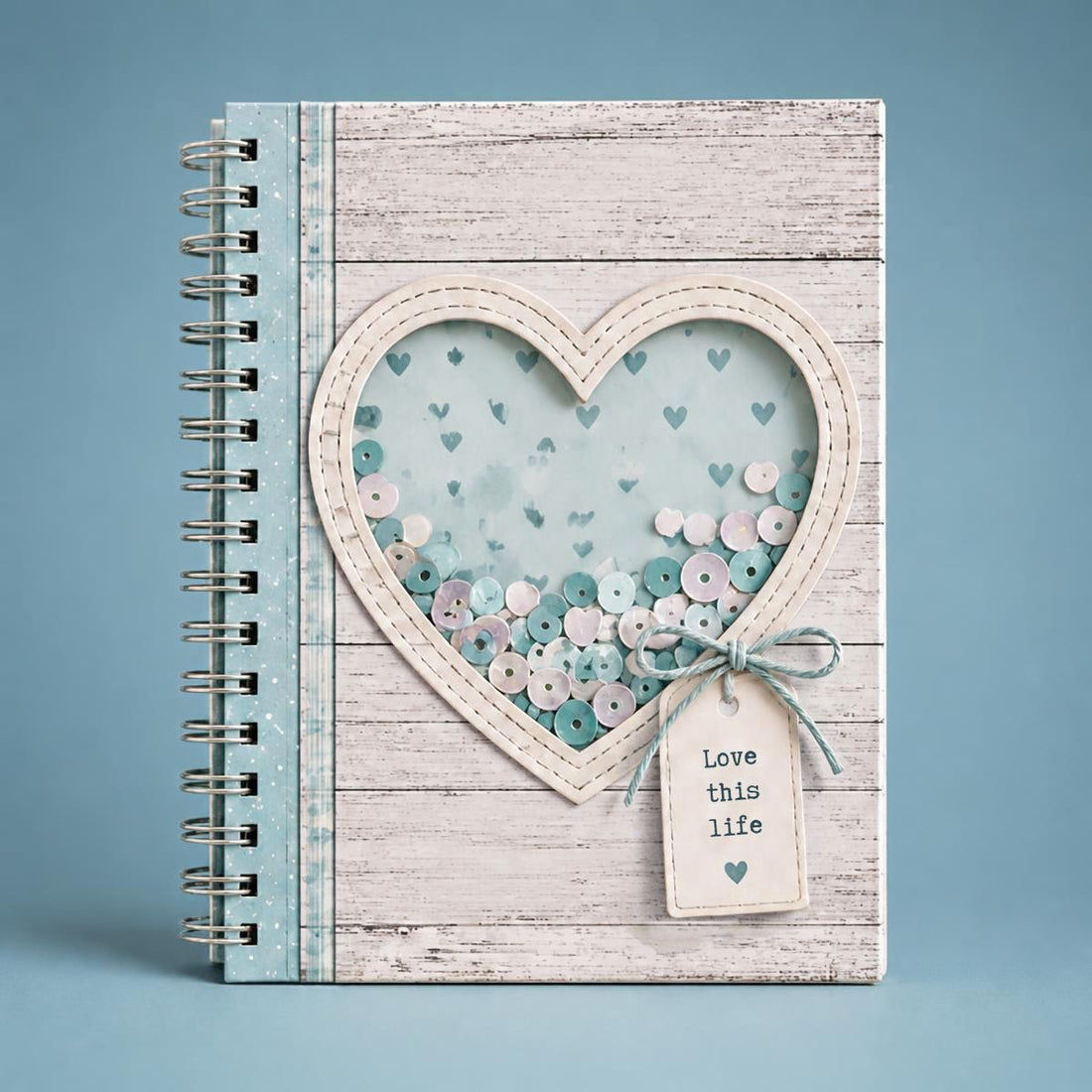 Blue Hearts, Hello Little Boy Double-Sided Cardstock / Cartulina Estampada Doble Cara 12"
