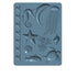 Flexible Push Mold Sea Life / Molde Flexible de Vida Marina Moldes Sculpey