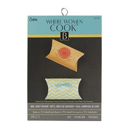 Bigz Fancy Pillow Box / Suaje de Corte de Caja de Almohada Descontinuado Sizzix