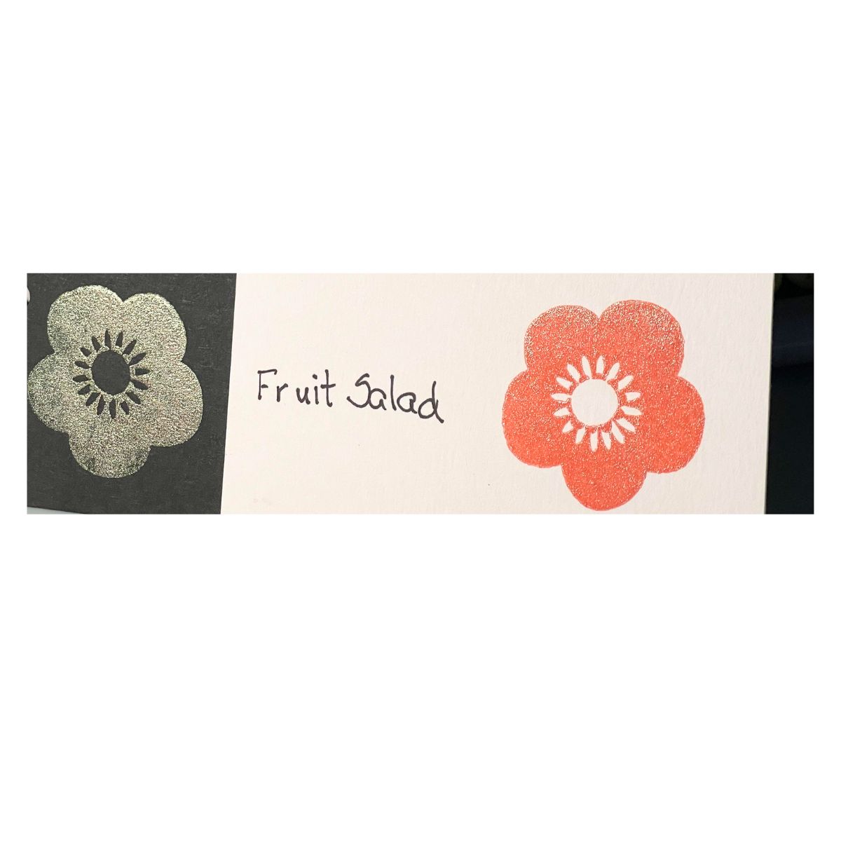 Interference Ink Pad Fruit Salad / Tinta De Interferencia Naranja-Dorado Tinta para Sellos Lisa Horton Crafts
