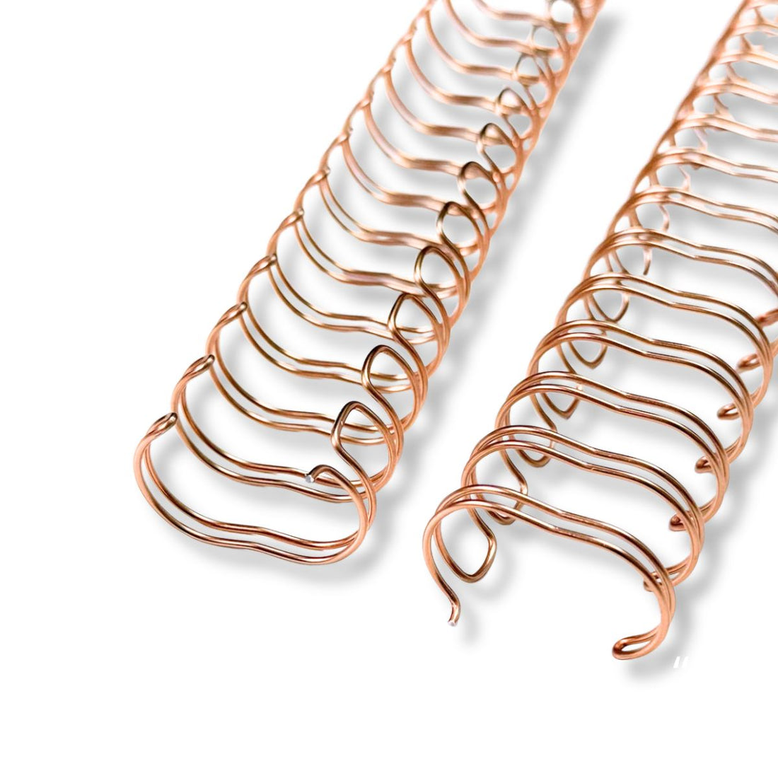 10 Espirales Metálicos Journelle Rose Gold 3/4" Arillos para Engargolar Angie Guerra &amp; Hobbees