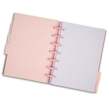 Journelle Discos para Encuadernación Color Rosa Discos para Planners Angie Guerra &amp; Hobbees