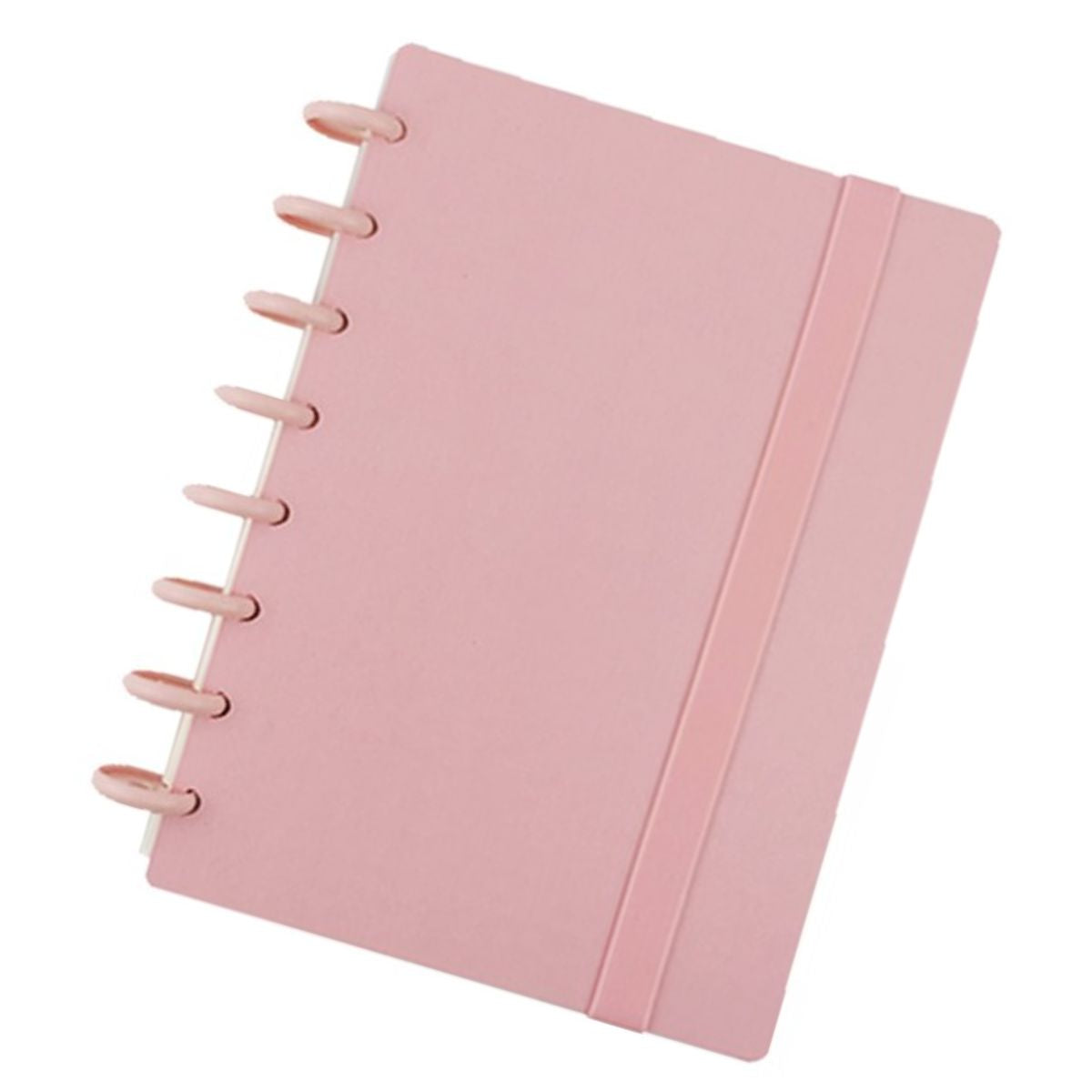 Journelle Discos para Encuadernación Color Rosa Discos para Planners Angie Guerra &amp; Hobbees