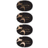 Coffee Break Crisp Dye Ink Oval Set / 4 Cojines de Tinta Cafés Descontinuado Altenew