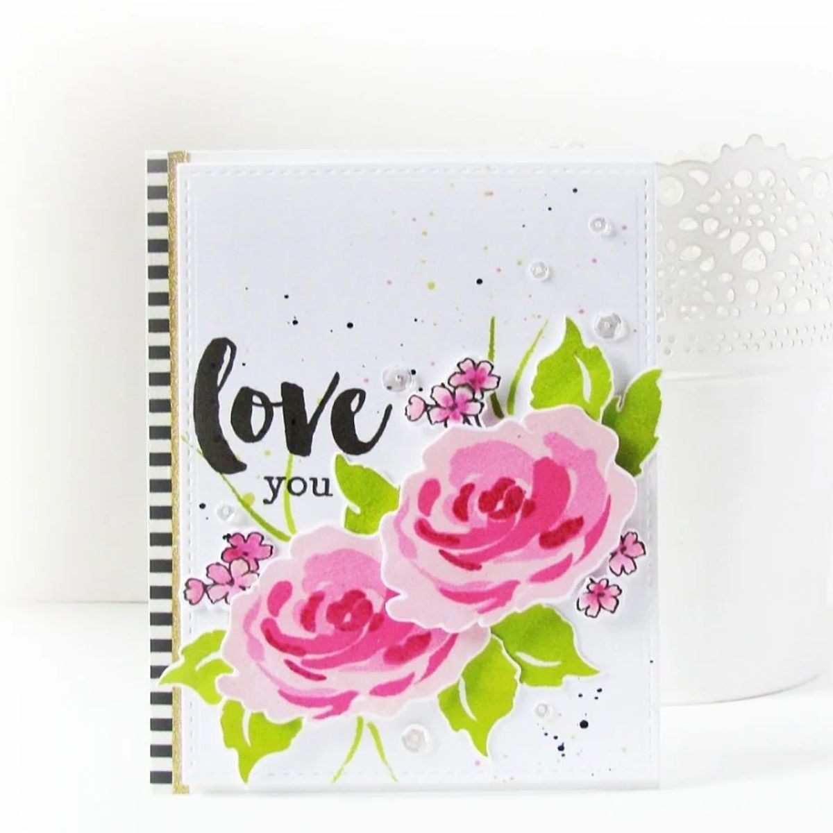 Rose Petal Crisp Dye Ink Oval Set / 4 Cojines de Tinta Rosas DESCONTINUADO Altenew