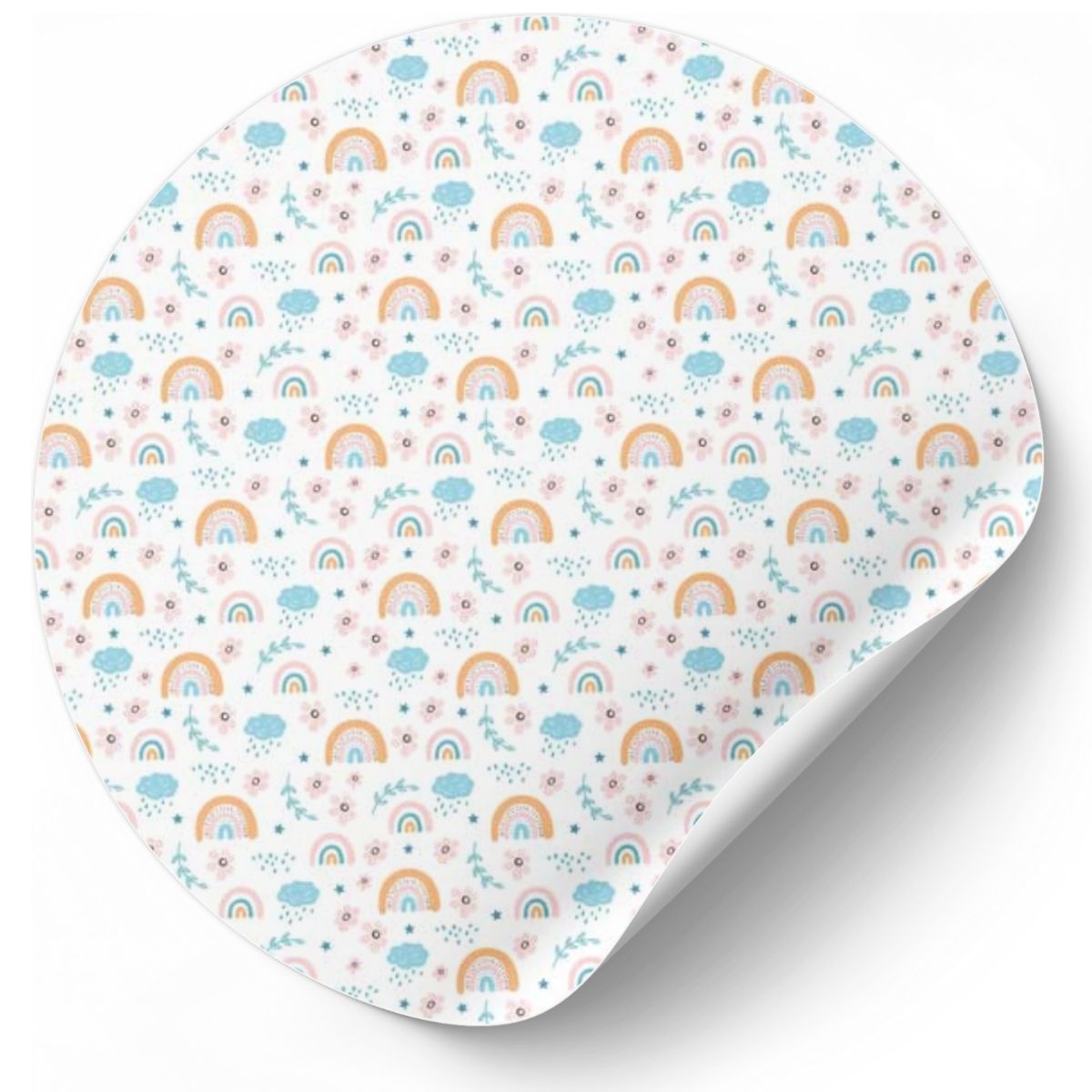 Lino Estampado Español para Encuadernación Rainbow Flowers Encuadernacion Papers For You