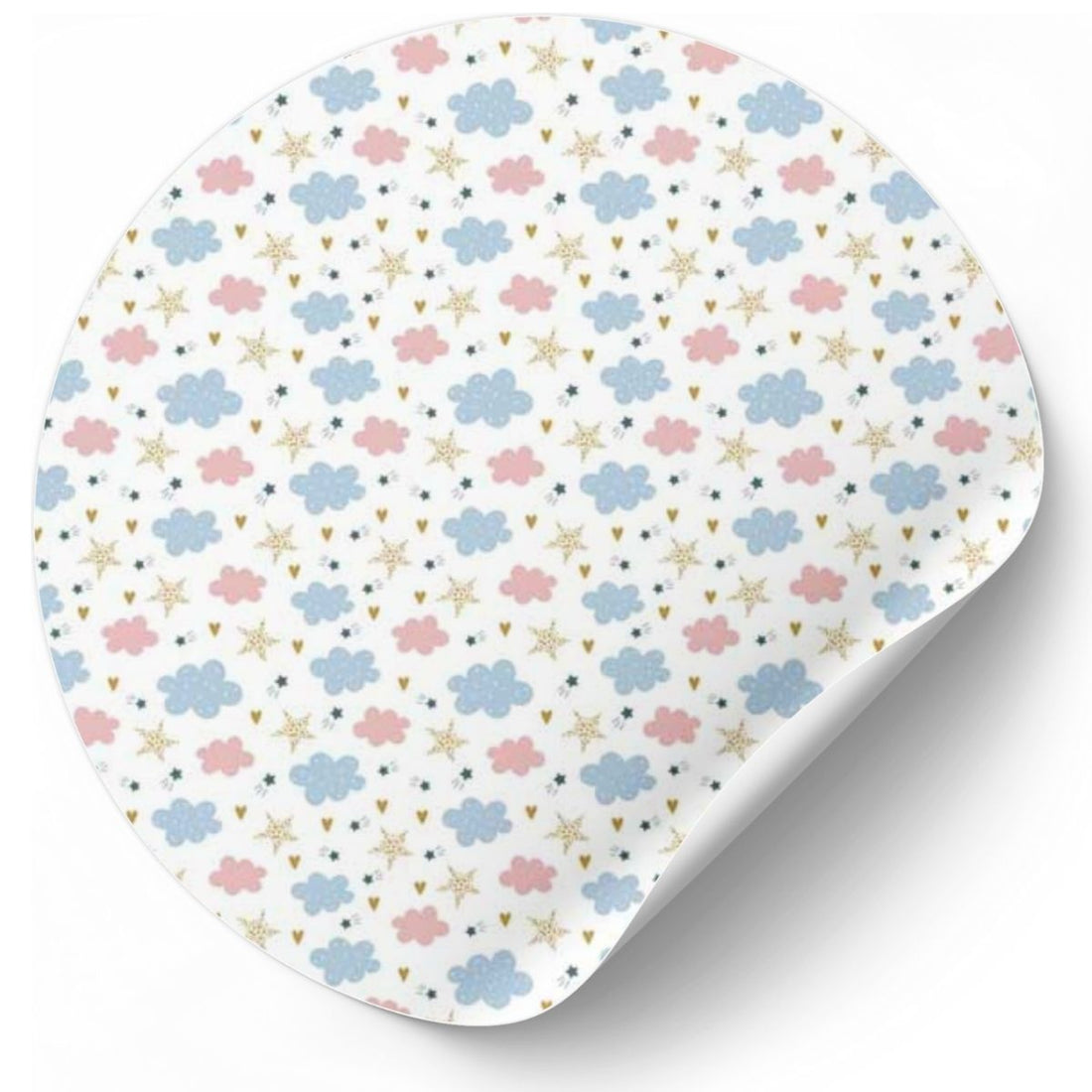 Lino Estampado Español para Encuadernación Clouds and Stars Encuadernacion Papers For You