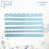Set de Troqueles de Bordes Decorativos Dados de Corte / Suajes / Troqueles Lyssette Guiot Crafts