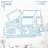 Set de Troqueles Happy Traveler Dados de Corte / Suajes / Troqueles Lyssette Guiot Crafts