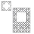 Suaje de Corte para Hacer Fondos de Reja / Moroccan Lattice Dados de Corte / Suajes / Troqueles Crafter&