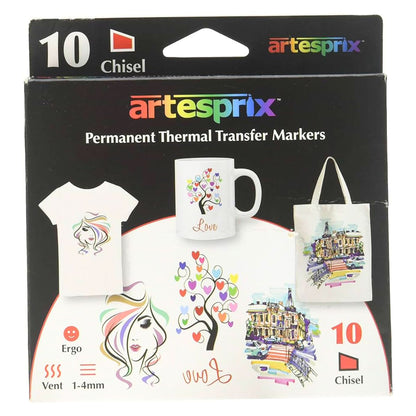 Iron-On-Ink Sublimation Markers / Marcadores para Sublimación Marcadores &amp; Plumones Artesprix