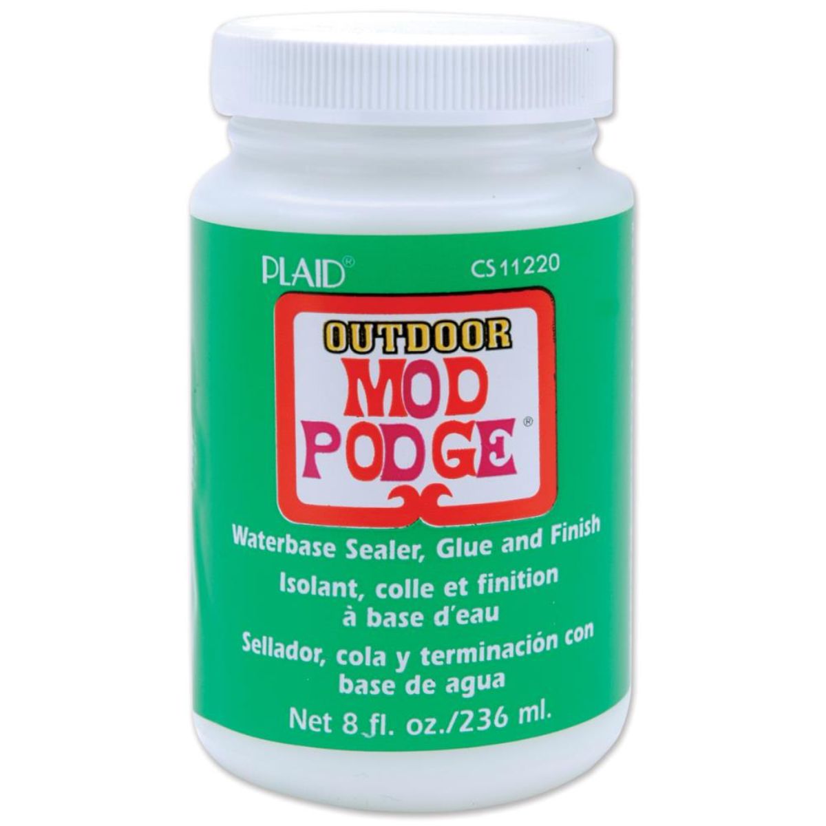 Mod Podge Outdoor Finish / Mod Podge Exteriores Adhesivos / Pegamentos Plaid