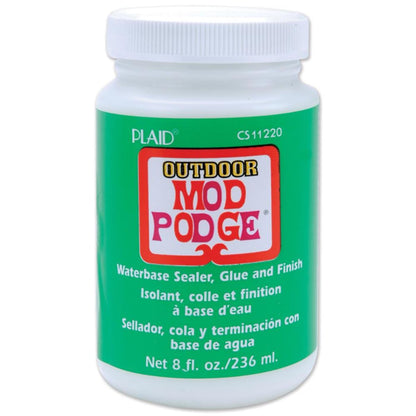 Mod Podge Outdoor Finish / Mod Podge Exteriores Adhesivos / Pegamentos Plaid