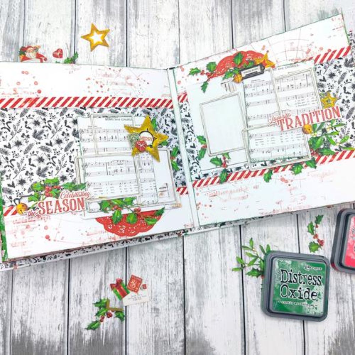 Christmas Spectacular Big Picture Album Kit / Kit para Armar Álbum Completo 8" Navideño Albumes 49 and Market