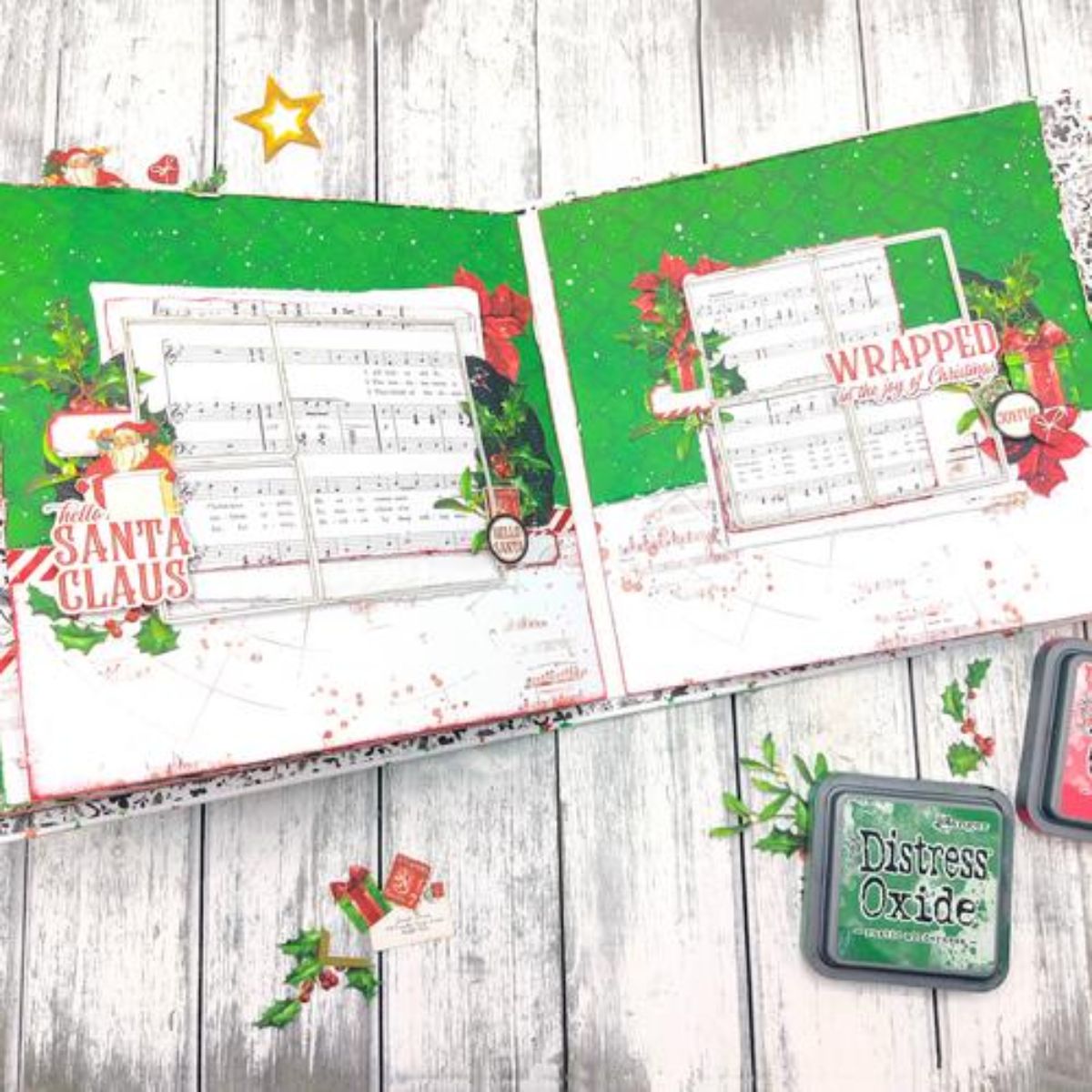 Christmas Spectacular Big Picture Album Kit / Kit para Armar Álbum Completo 8" Navideño Albumes 49 and Market