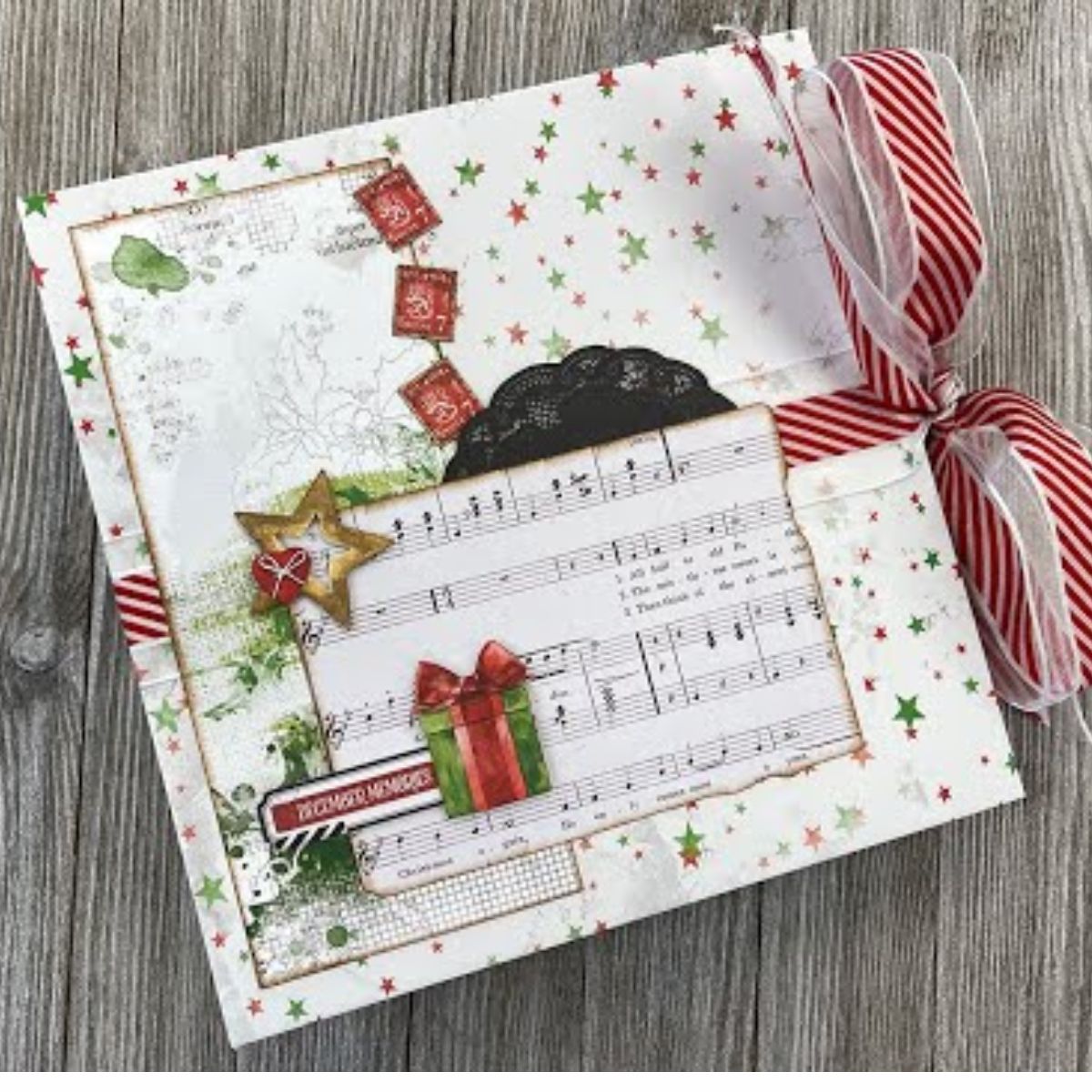 Christmas Spectacular Big Picture Album Kit / Kit para Armar Álbum Completo 8" Navideño Albumes 49 and Market