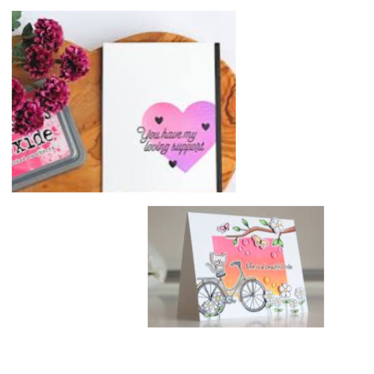 Tim Holtz Distress Oxide Picked Raspberry / Cojin de Tinta Efecto Oxidado Frambuesa Tintas Ranger