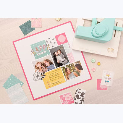 Square Punch Board / Tabla para Hacer Cuadros y Rectángulos Herramientas We R Memory Keepers