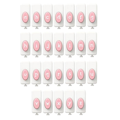 Word Punch Board Lowercase / Perforadora de Letras Minúsculas Perforadoras We R Memory Keepers