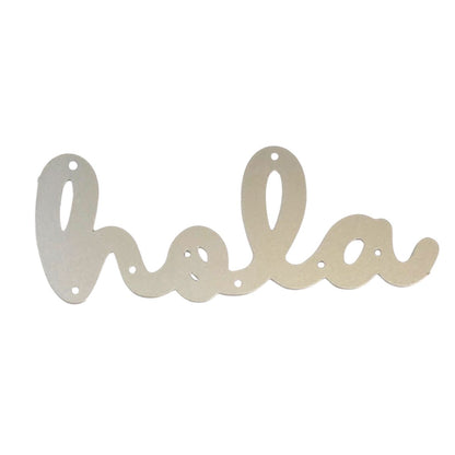 Suaje Palabra "Hola" Dados de Corte / Suajes / Troqueles Hobbees